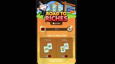 monopoly go road to riches
